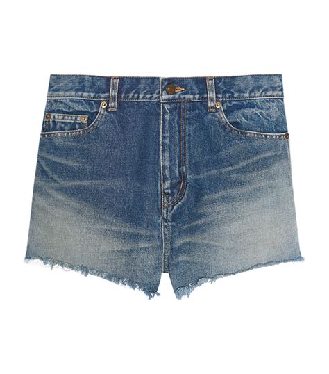 Saint Laurent Denin Shorts for Women 